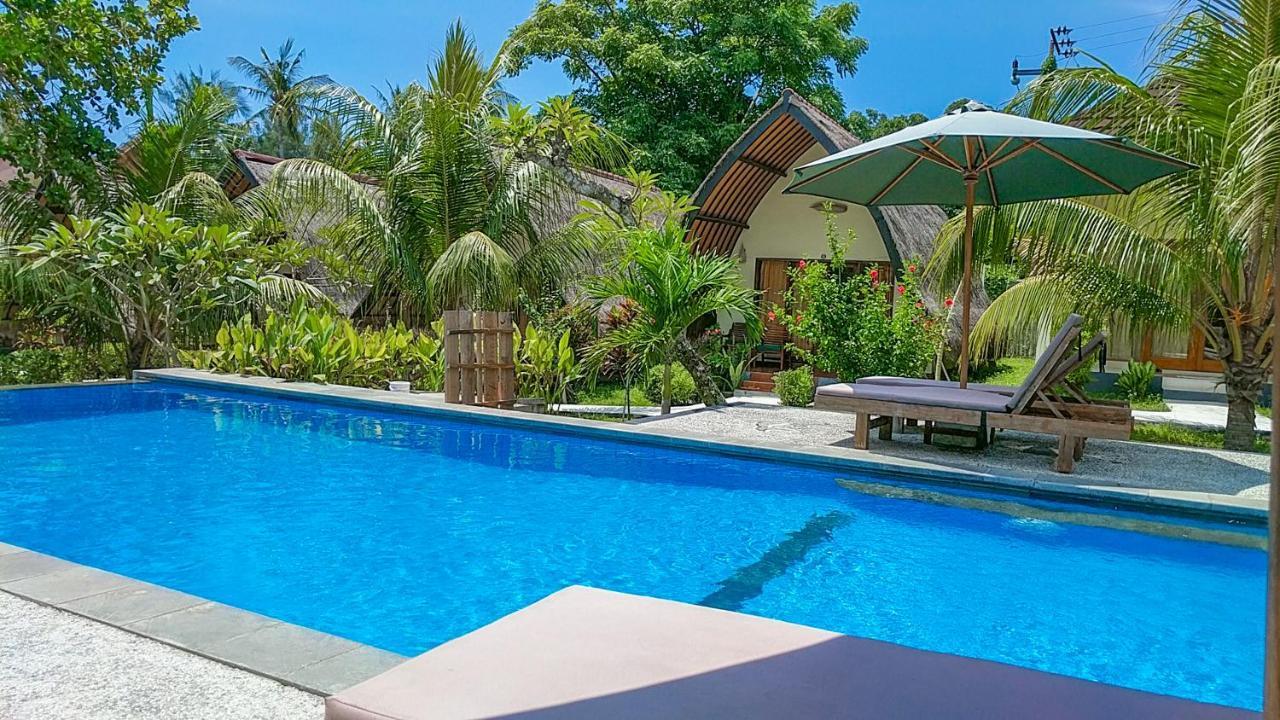 Salili Bungalow Gili Air Exterior foto
